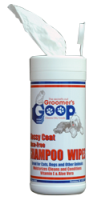Groomer's Goop Glossy Coat Rinse-Free Shampoo Wipes (40 sheets)