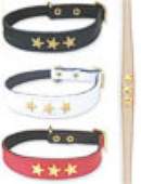 Beverley Hills Leather Cat Collar