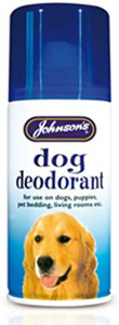 Johnsons Dog Deodorant Aerosol 150ml