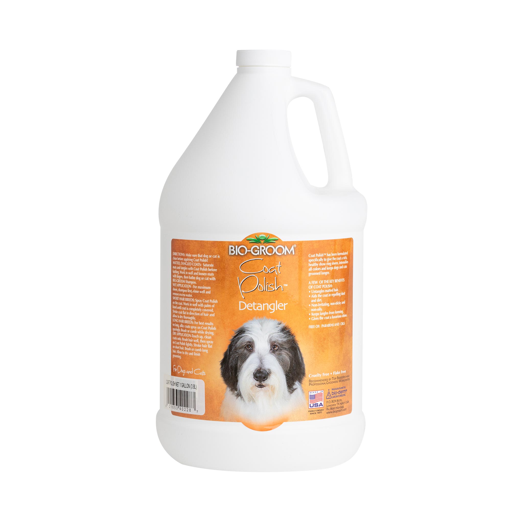 Bio-Groom - Coat Polish 3.78 ltre