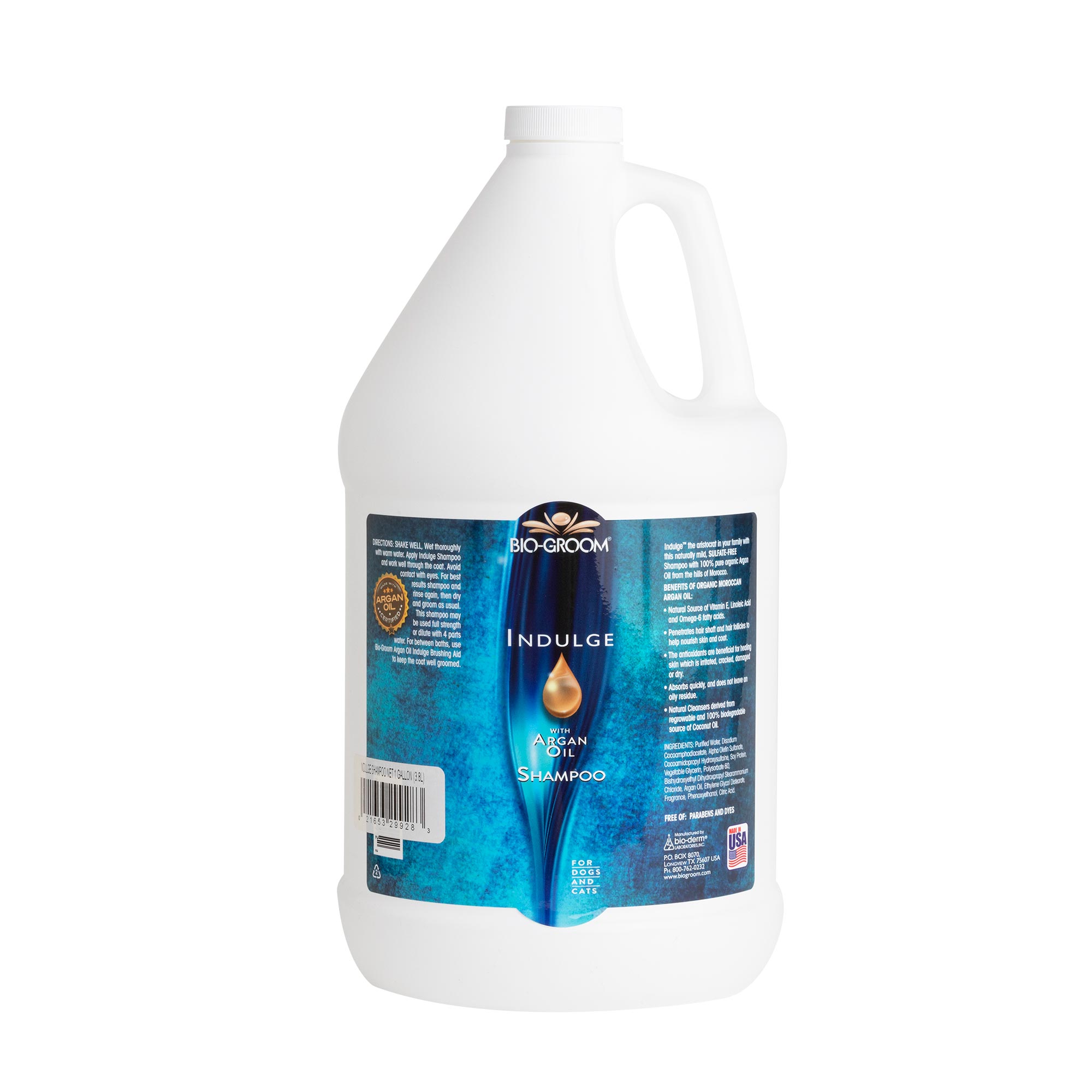 Bio-Groom - Indulge Sulfate-Free with Argan Oil - Shampoo - 3.78 litres