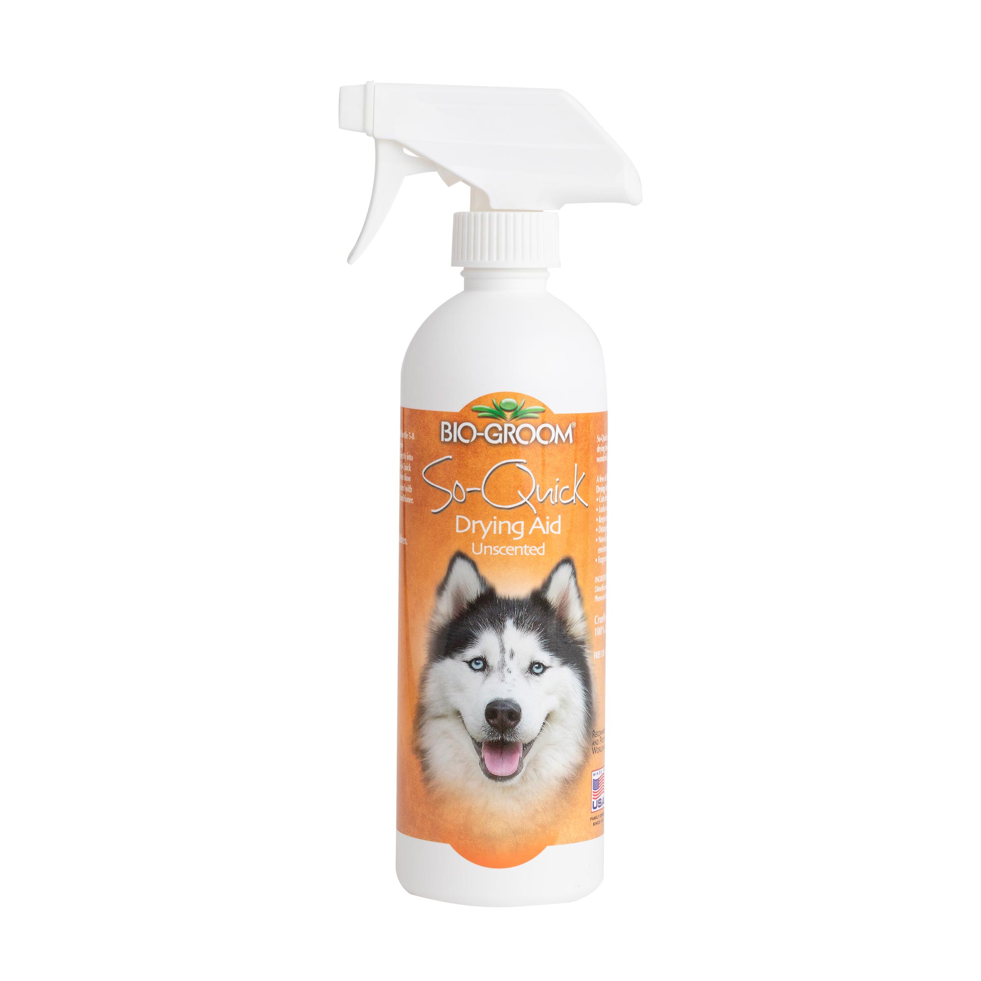 Bio-Groom So-Quick Drying Aid (unscented) 16oz