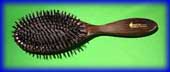 Ebony Pure Bristle Hairbrush (Made in France)
