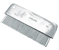 Spratts 77 English Flea Comb Flat Back