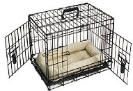 2 Door Folding Crate and Cushion - Large NEW!