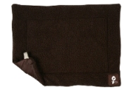 Yap Fleece Cage Mat - Colour Chocolate 18 x 24 