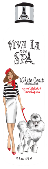 Ooh-La-La Dog Spa white coat dog shampoo 473ml