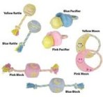 Dogit Baby Luv Plush  Rope Tug Toys  Reduced!