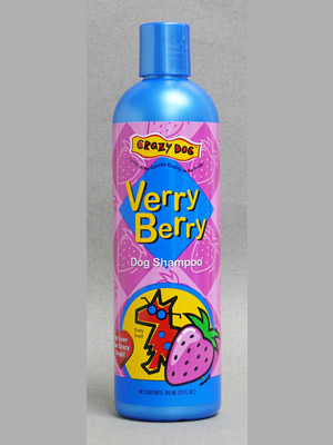 Crazy Dog - Very Berry Shampoo 12oz/355ml discontinued