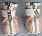 Chanel Style Dog Shoes - Pink