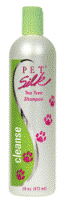Pet Silk - Tea Tree Shampoo 473 ml (pH 5.5-6.0)