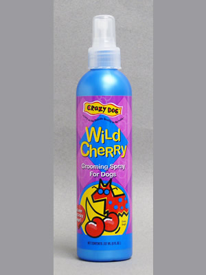 Crazy Dog - Grooming Spray Wild Cherry 237ml - Discontinued.......
