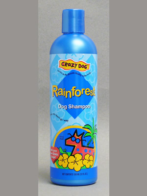 Crazy Dog Rain Forest Shampoo - 12oz/355 ml discontinued