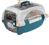 Ferplast Atlas Deluxe 20 Open Pet Carrier