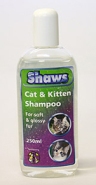 Shaws Cat and Kitten Shampoo 250ml