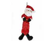 Xmas Bungee Squeaky Santa Large