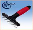 GRO 5872 Rake with Rotating Single Row Teeth