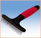 GRO 5850 Rake - Coarse with Long Double Row Teeth