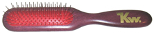 K W Oblong Airlastic Pin Brush Red Cushion (3250)