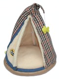 Cleo Cat Cone Bed - Country Check