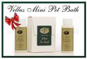 Vellus Mini Pet Bath (Sampler Concentrate) 2 x 2oz bottles.