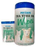 Pet Safe - Tea Tree Oil 17 Wipes 