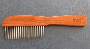 Madan Poodle Comb Rosewood Handle MWC-02 